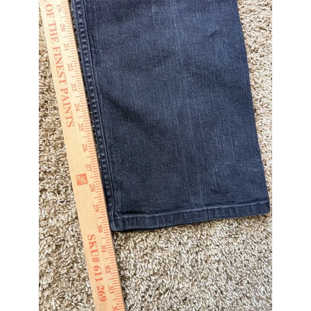Levi's 569 Loose Straight Fit Denim Jeans Mens Size 34x34 Black